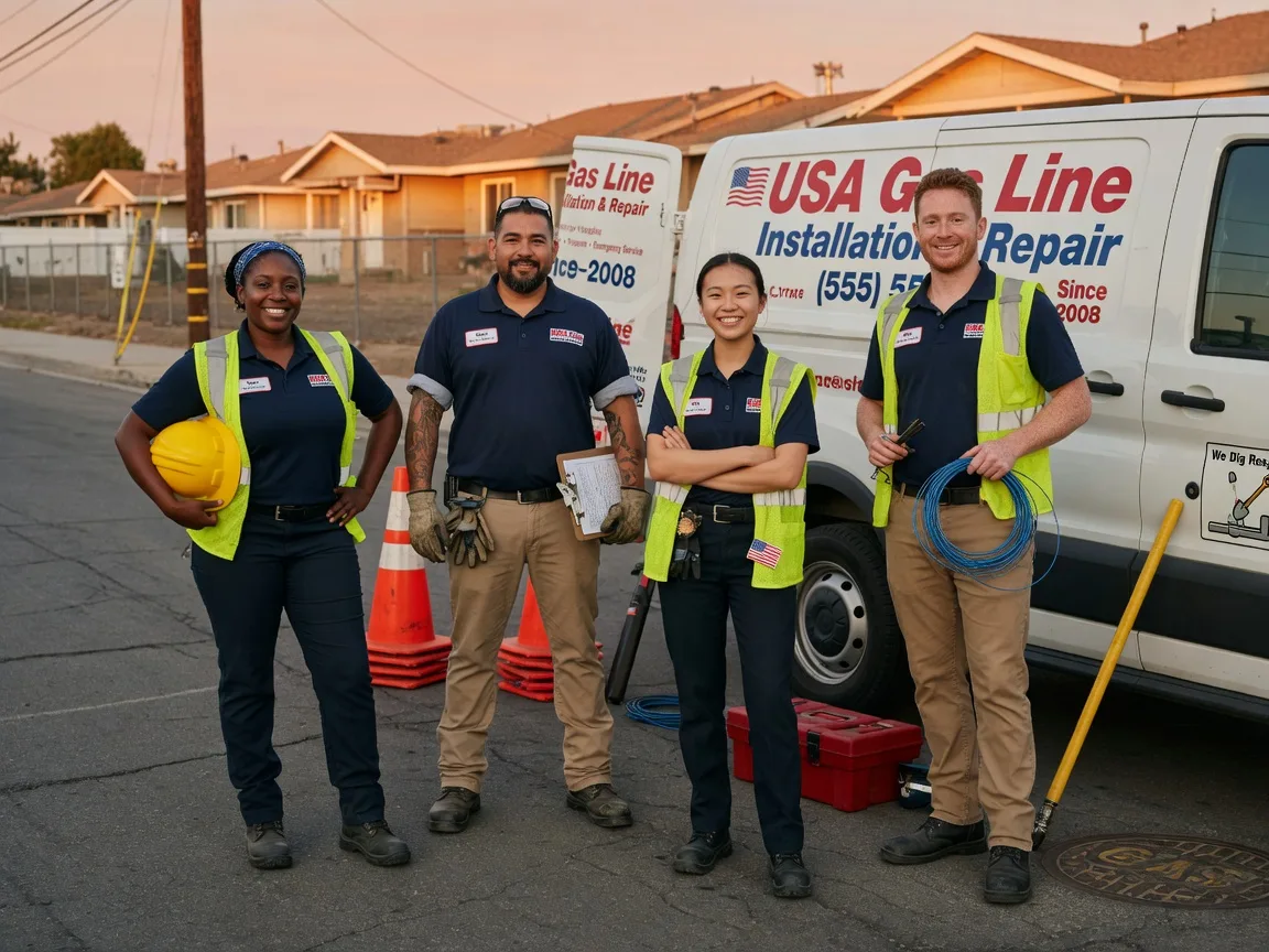 Gas Line Installation company in Galt, IA